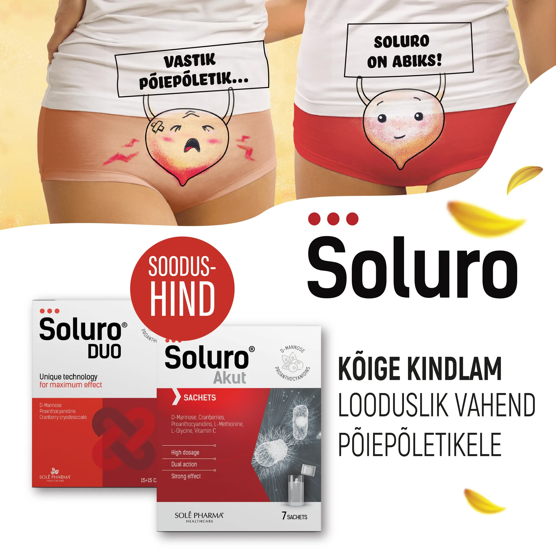 Põiepõletikele Soluro