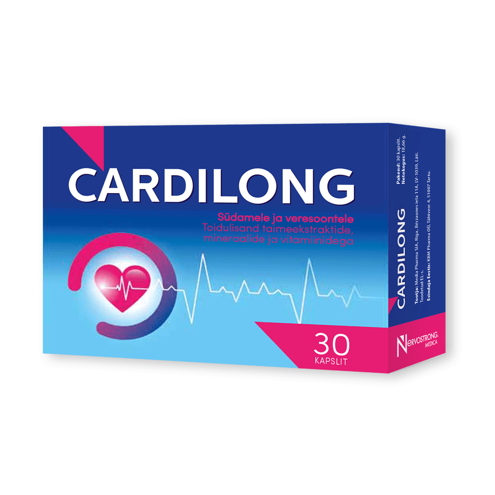 Cardilong - südame ja veresoonte heaks