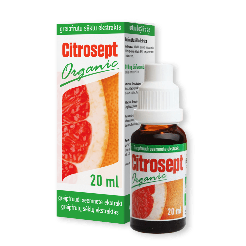 Citrosept Organic 20ml - immuunsüsteemile
