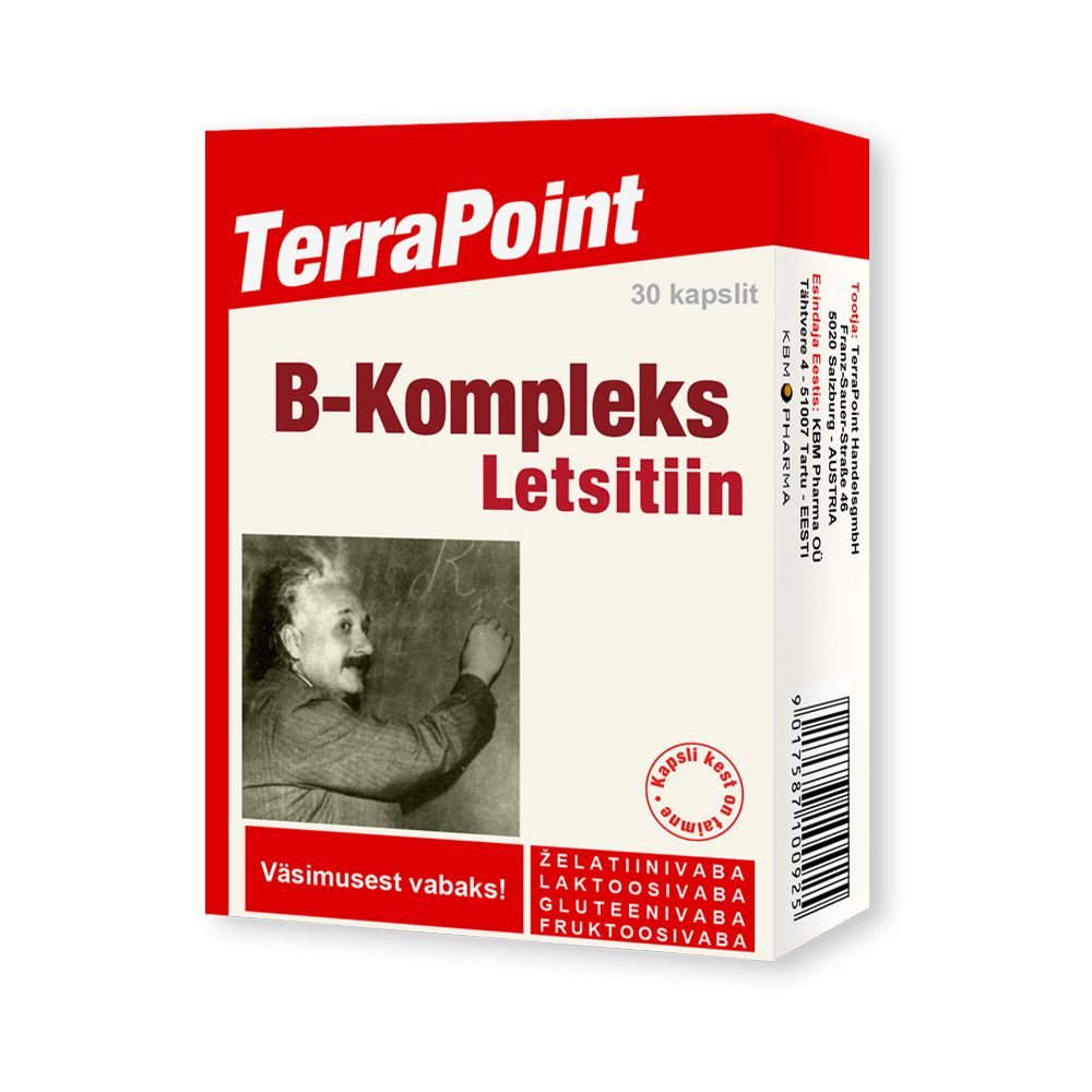 Terrapoint B-kompleks letsitiin - väsimuse vastu