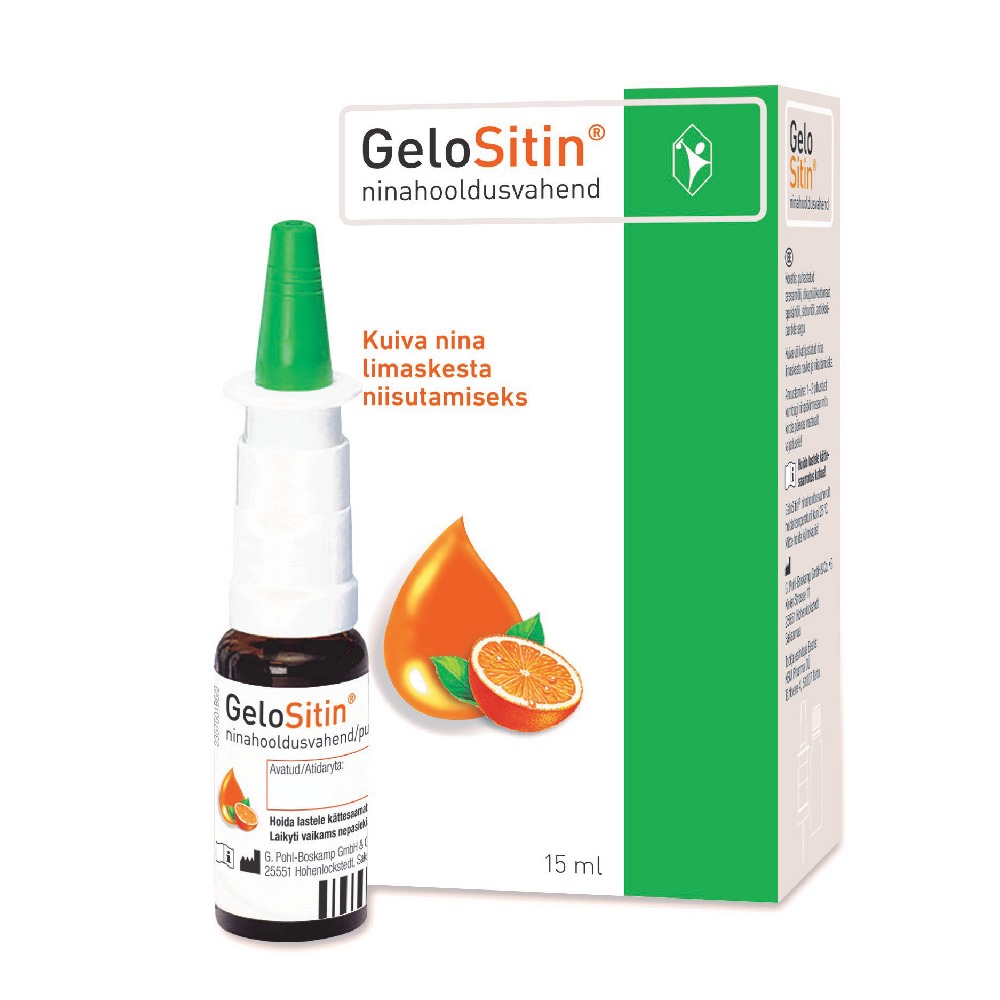 GeloSitin® - ninahooldusvahend kuivale ninale