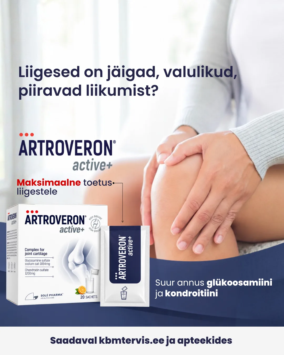 Artroveron® Active+ maksimaalne toetus liigestele 2