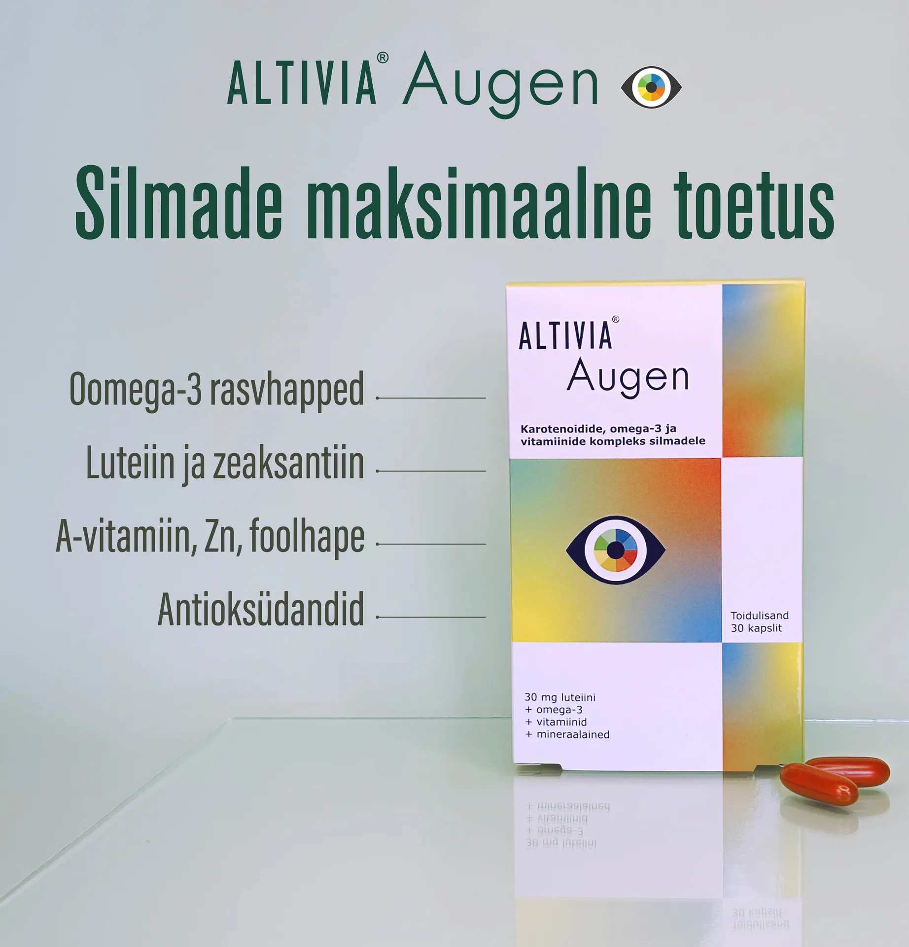Silmavitamiin Altivia Augen