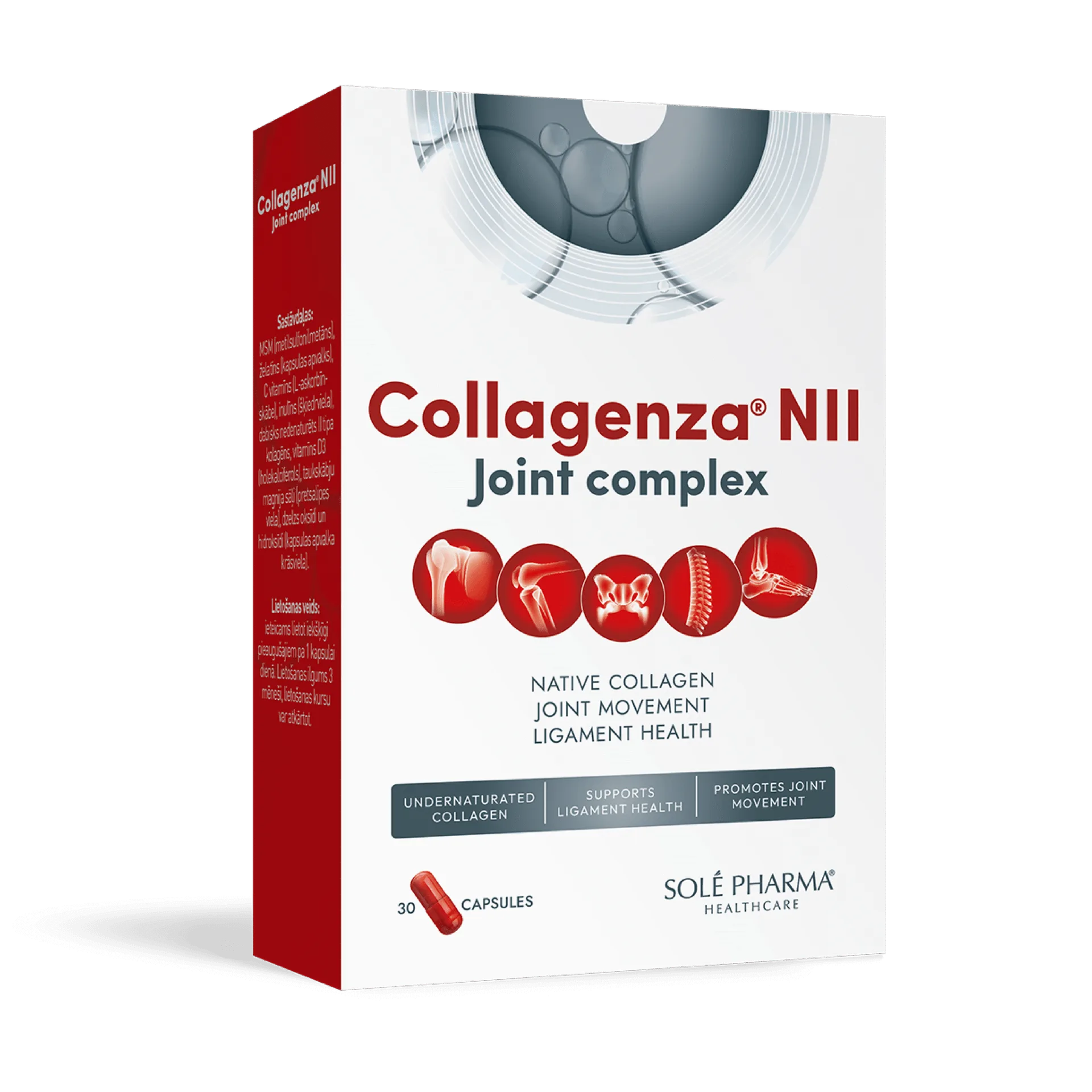 Collagenza NII Joint complex - uudne liigesepreparaat aktiivsetele inimestele