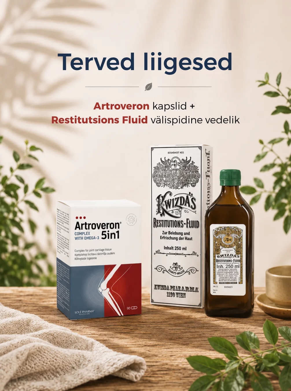 Artroveron ja Restitution