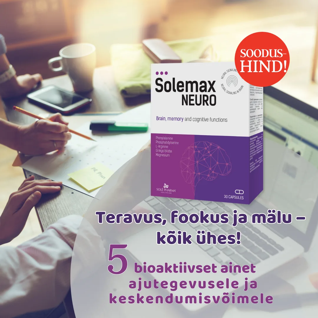 Solemax mäluvitamiin