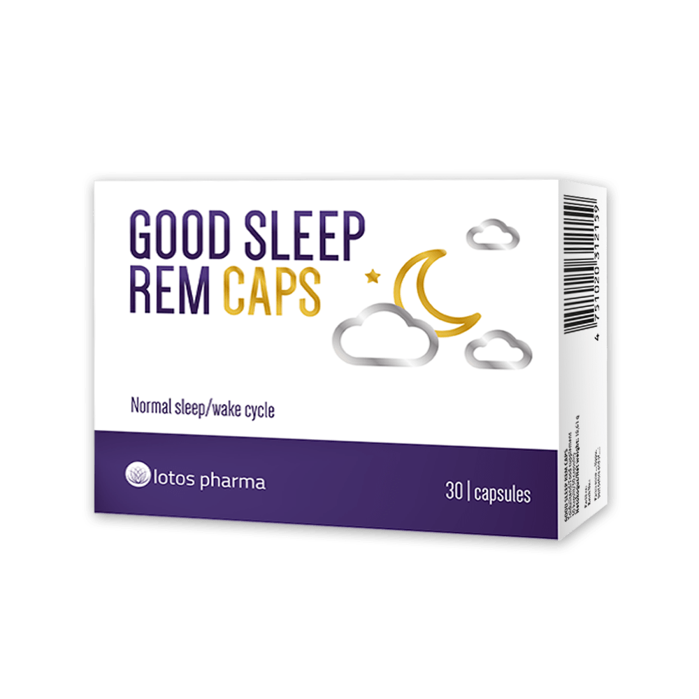 Good Sleep REM kapslid - uinumist ja sügavat und soodustav