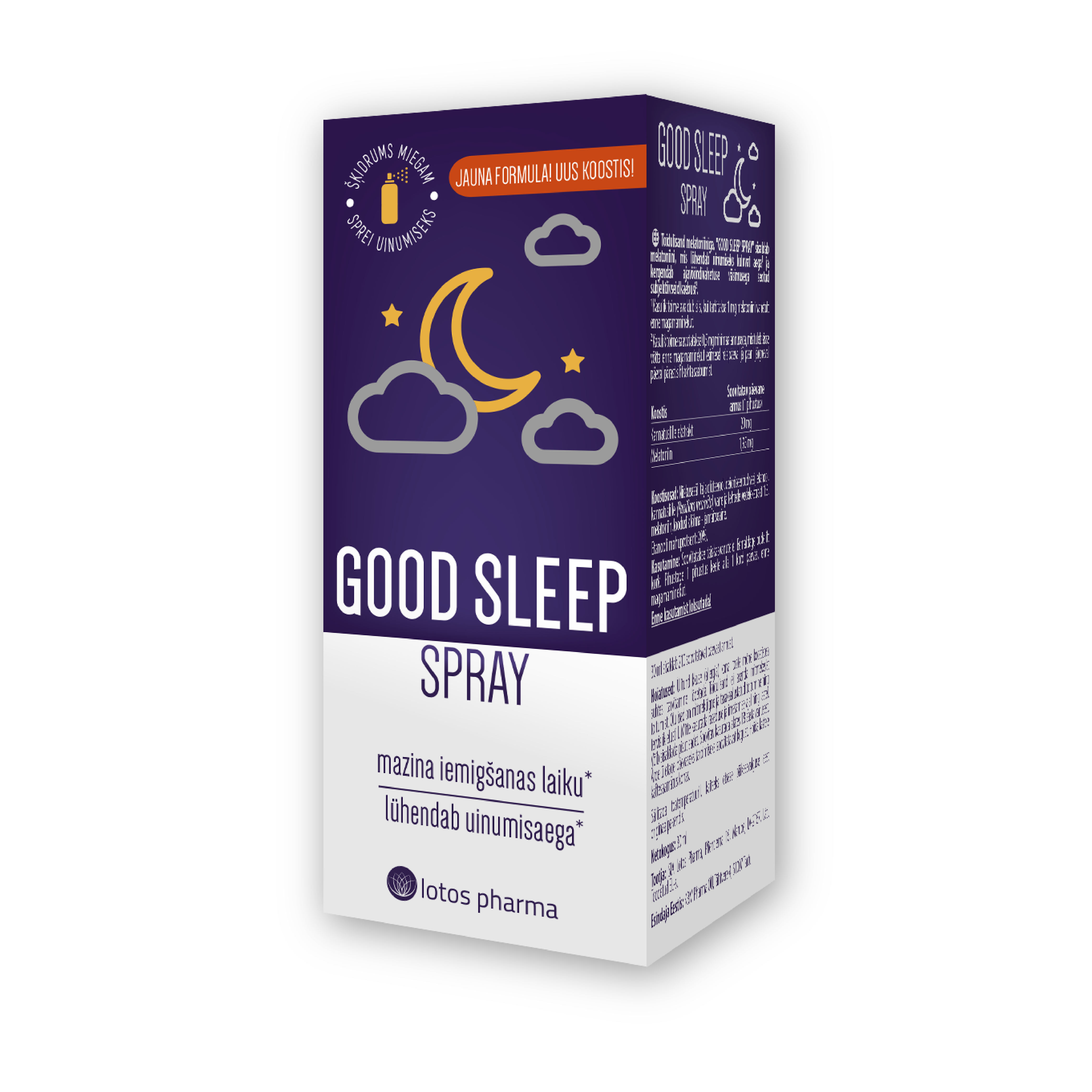 Good Sleep Spray - kiiret uinumist soodustav