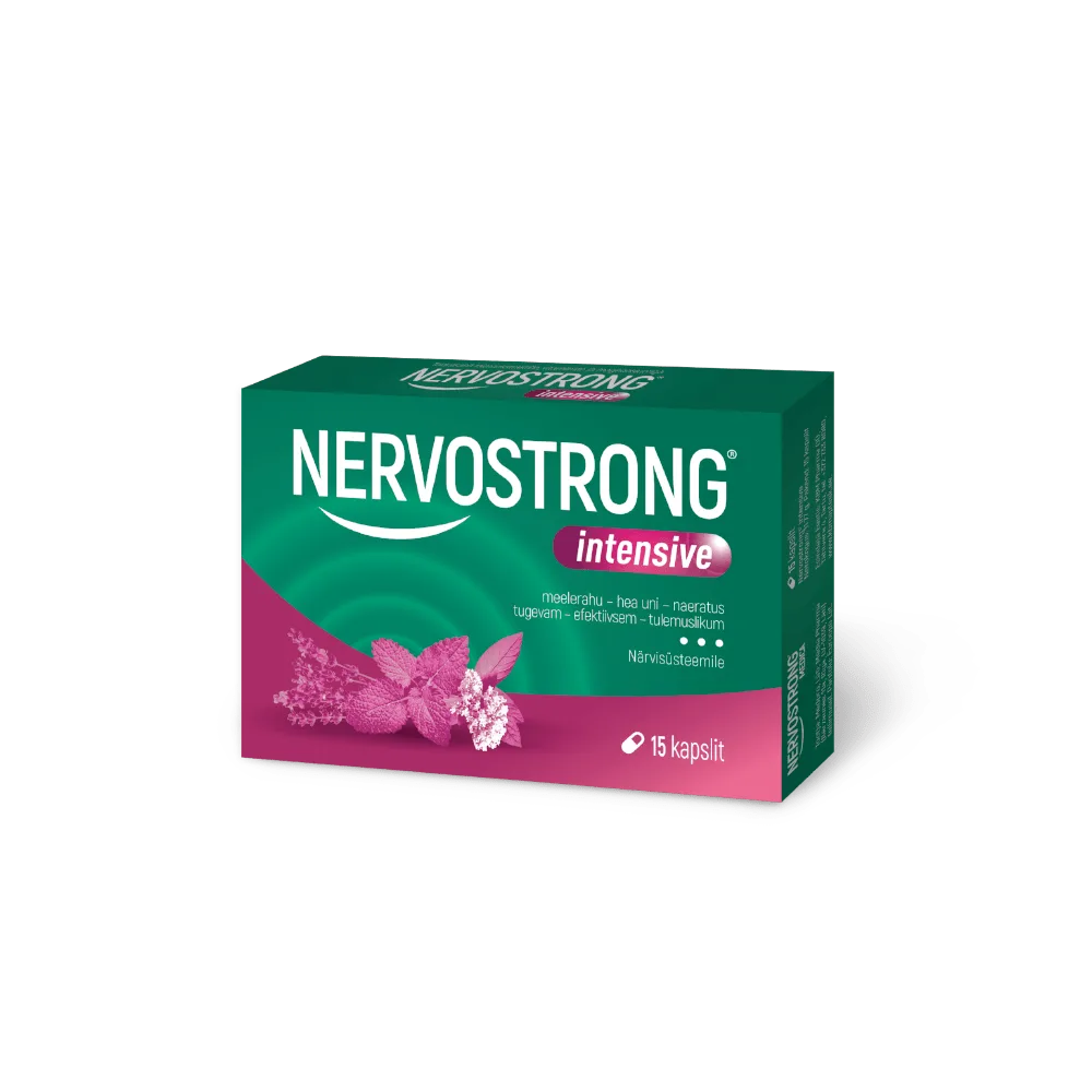Nervostrong Intensive – kiire ja tugeva toimega närvisüsteemile