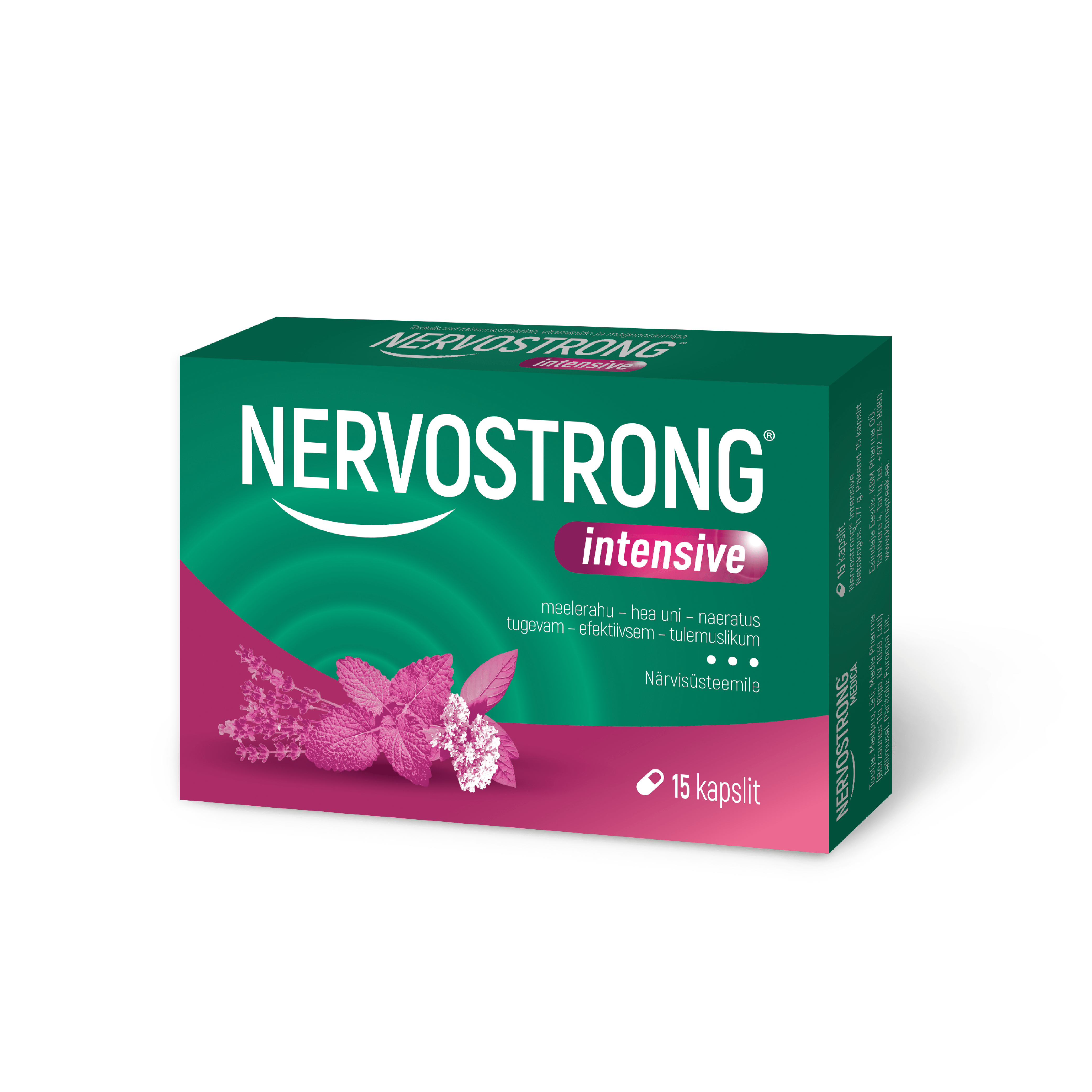 Nervostrong Intensive – kiire ja tugeva toimega närvisüsteemile