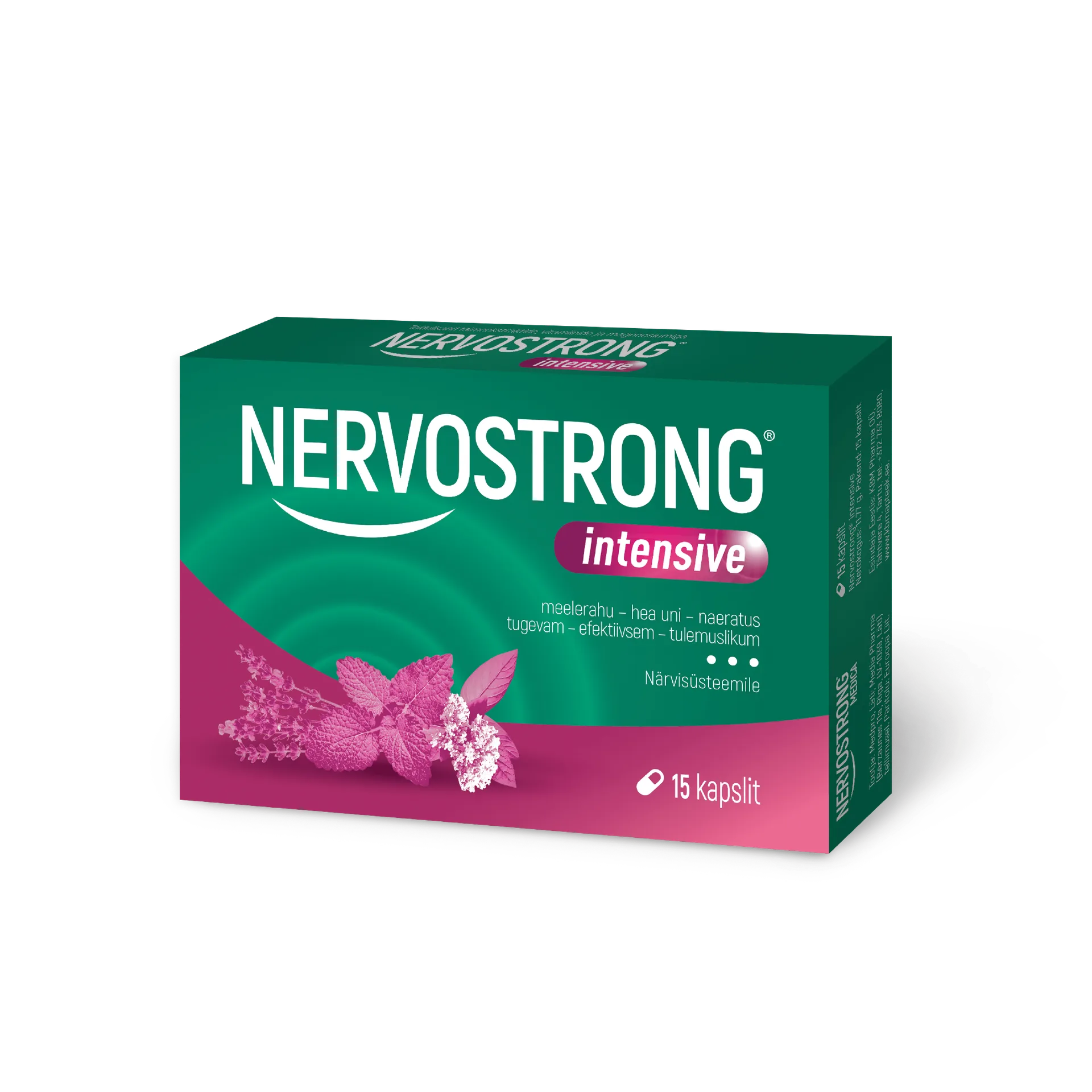 Nervostrong Intensive – kiire ja tugeva toimega närvisüsteemile
