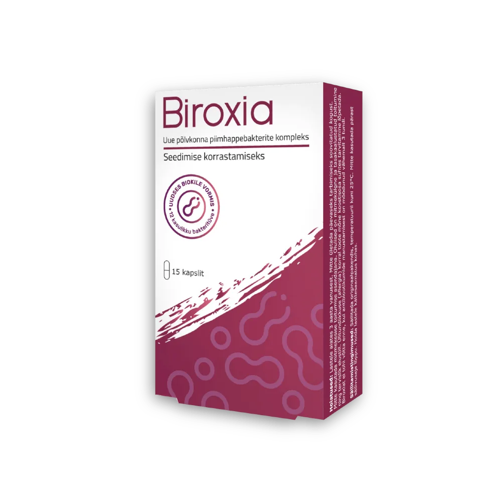 Biroxia - probiootikum seedimise korrastamiseks