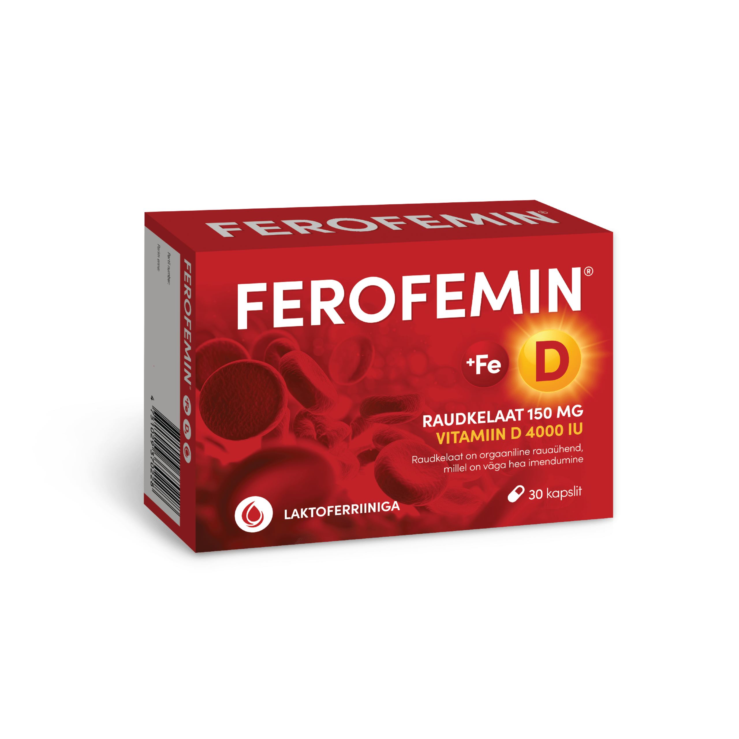 Ferofemin®+D - UUS D-vitamiini kompleks rauaga