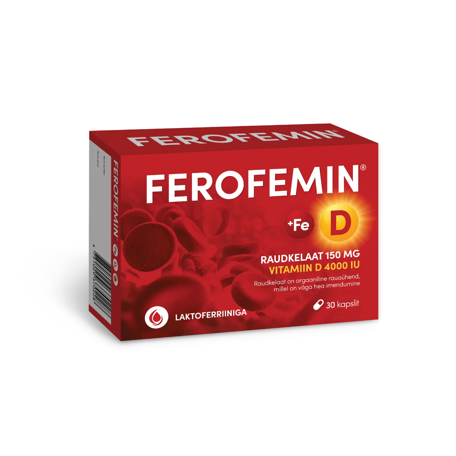 Ferofemin®+D - UUS D-vitamiini kompleks rauaga
