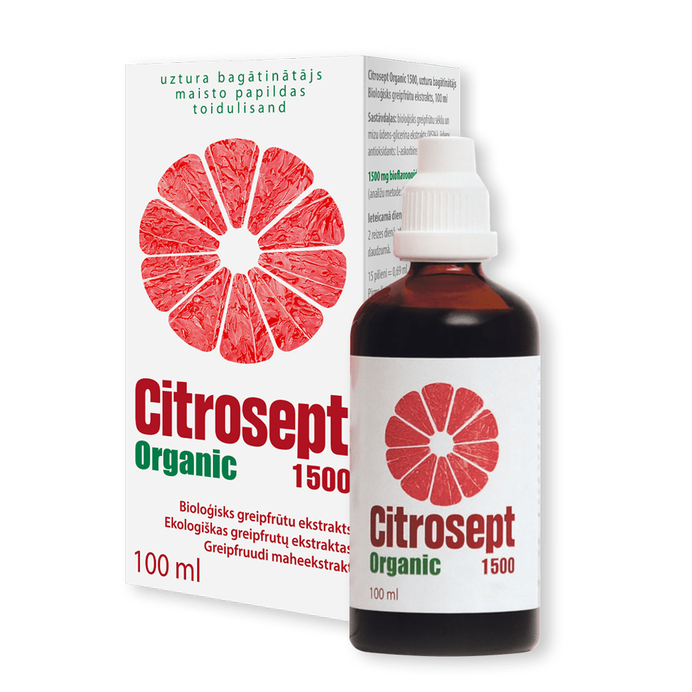 Citrosept Organic 1500 - immuunsüsteemile