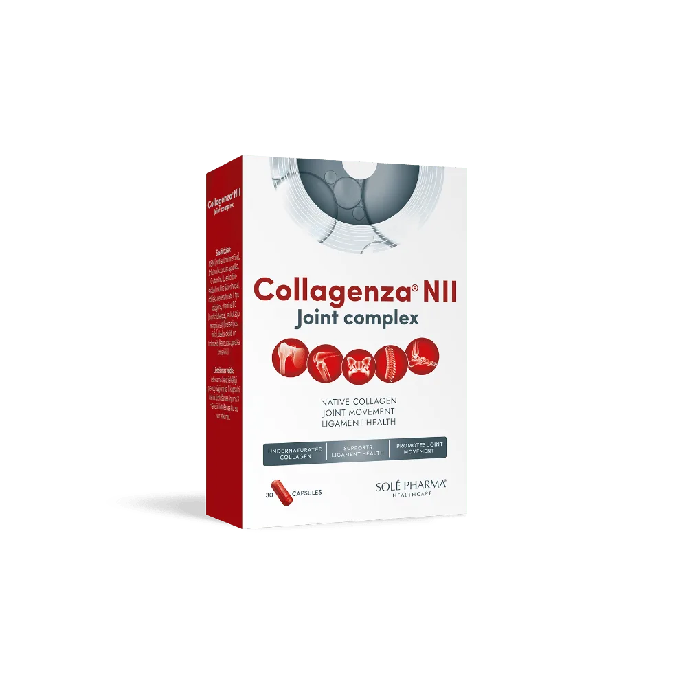 Collagenza NII Joint complex - uudne liigesepreparaat aktiivsetele inimestele