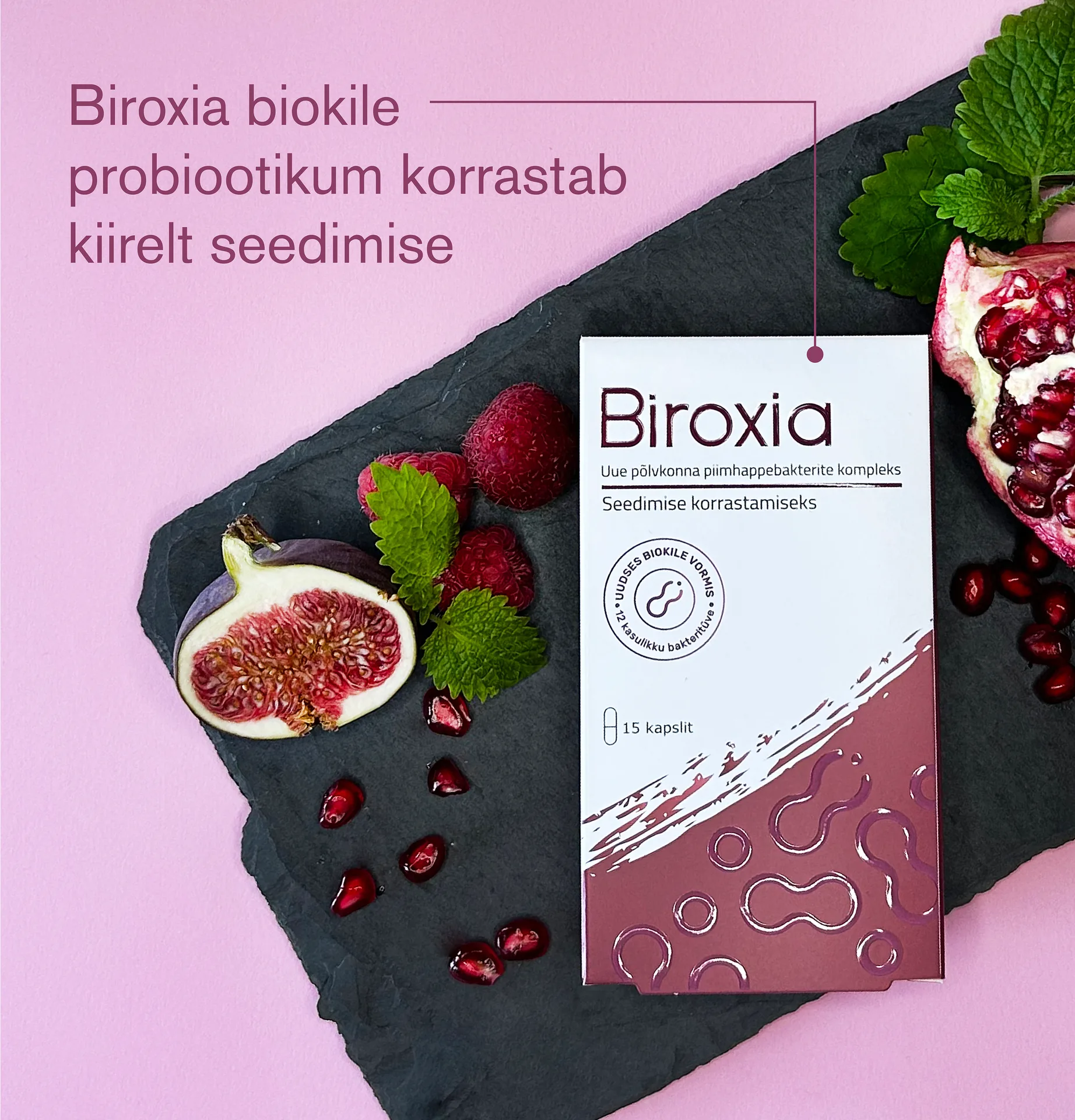 Probiootikum seedimisele. Biroxia
