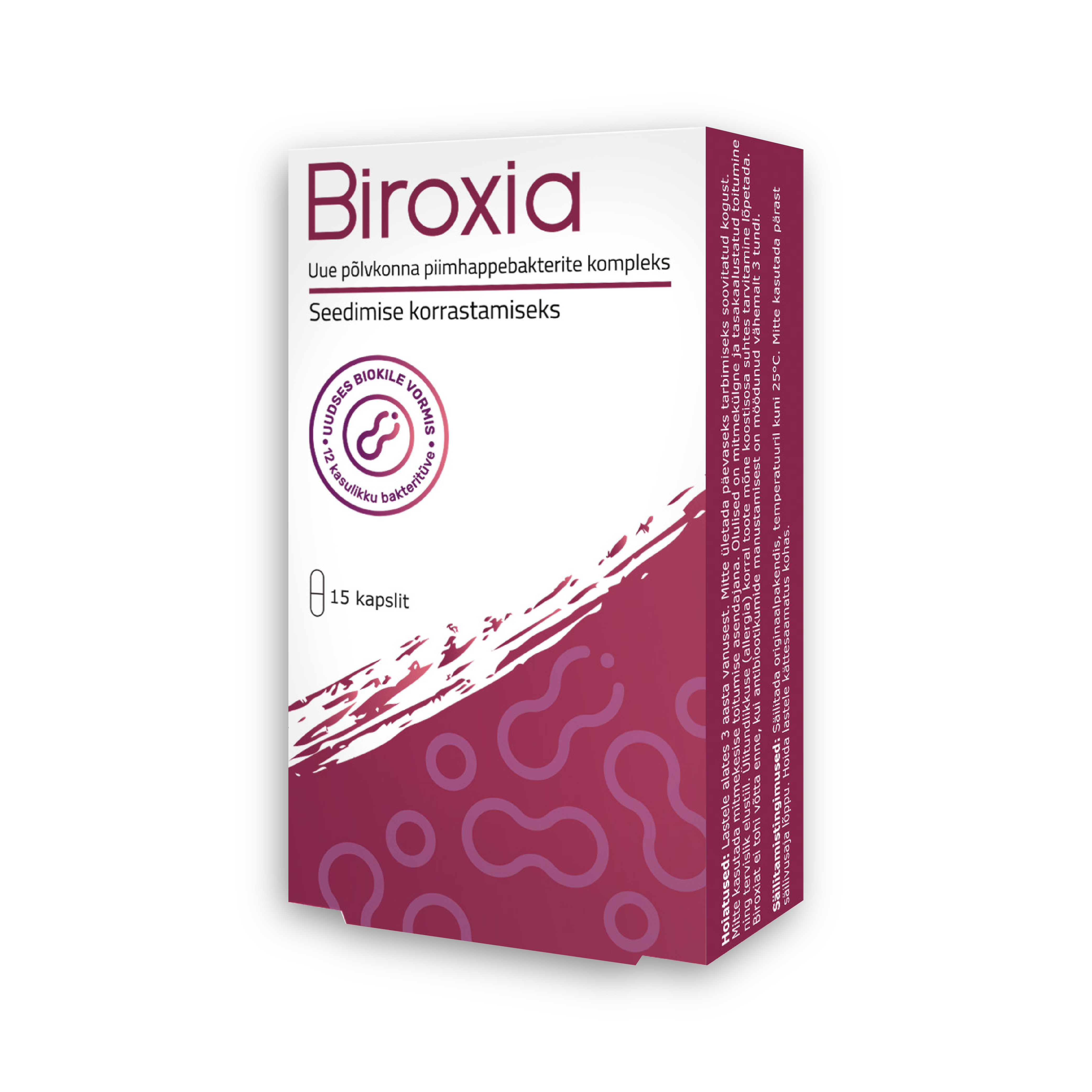 Biroxia - probiootikum seedimise korrastamiseks