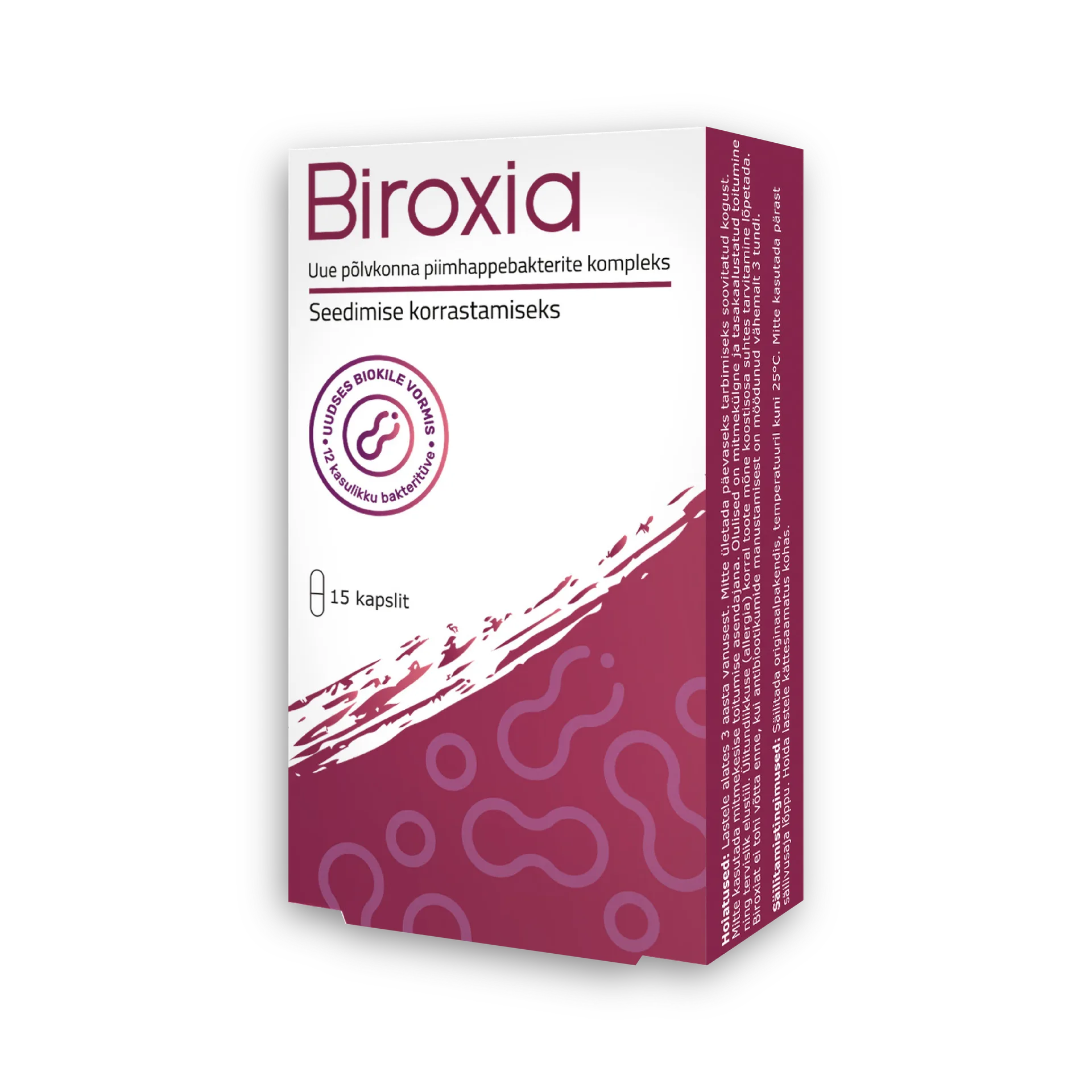 Biroxia - probiootikum seedimise korrastamiseks